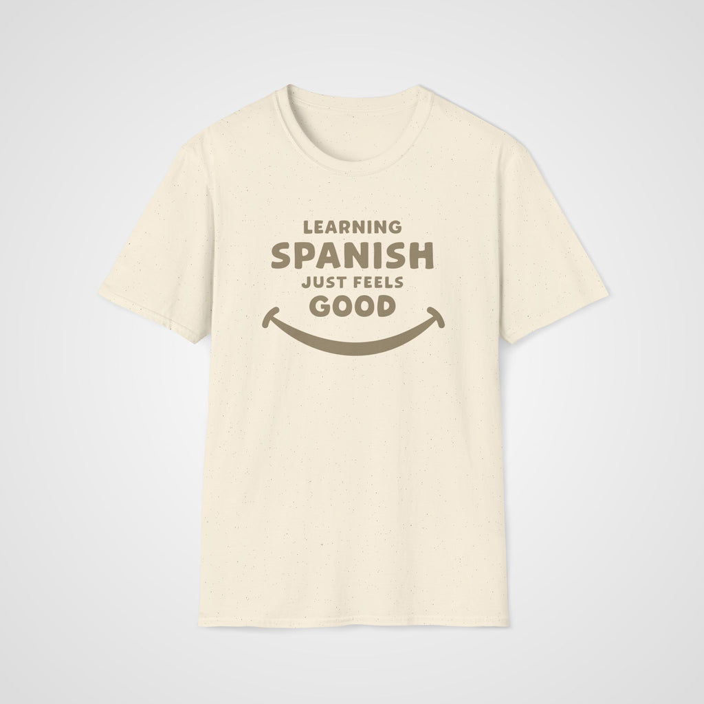 Spanish Feels Good T-Shirt in Natural