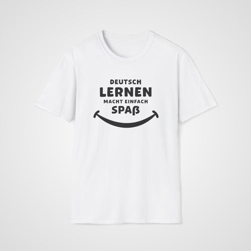 Deutsch Macht Spaß T-Shirt in White