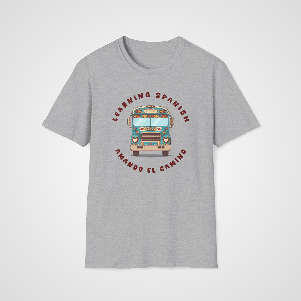 Amando el Camino T-Shirt in Sport Gray