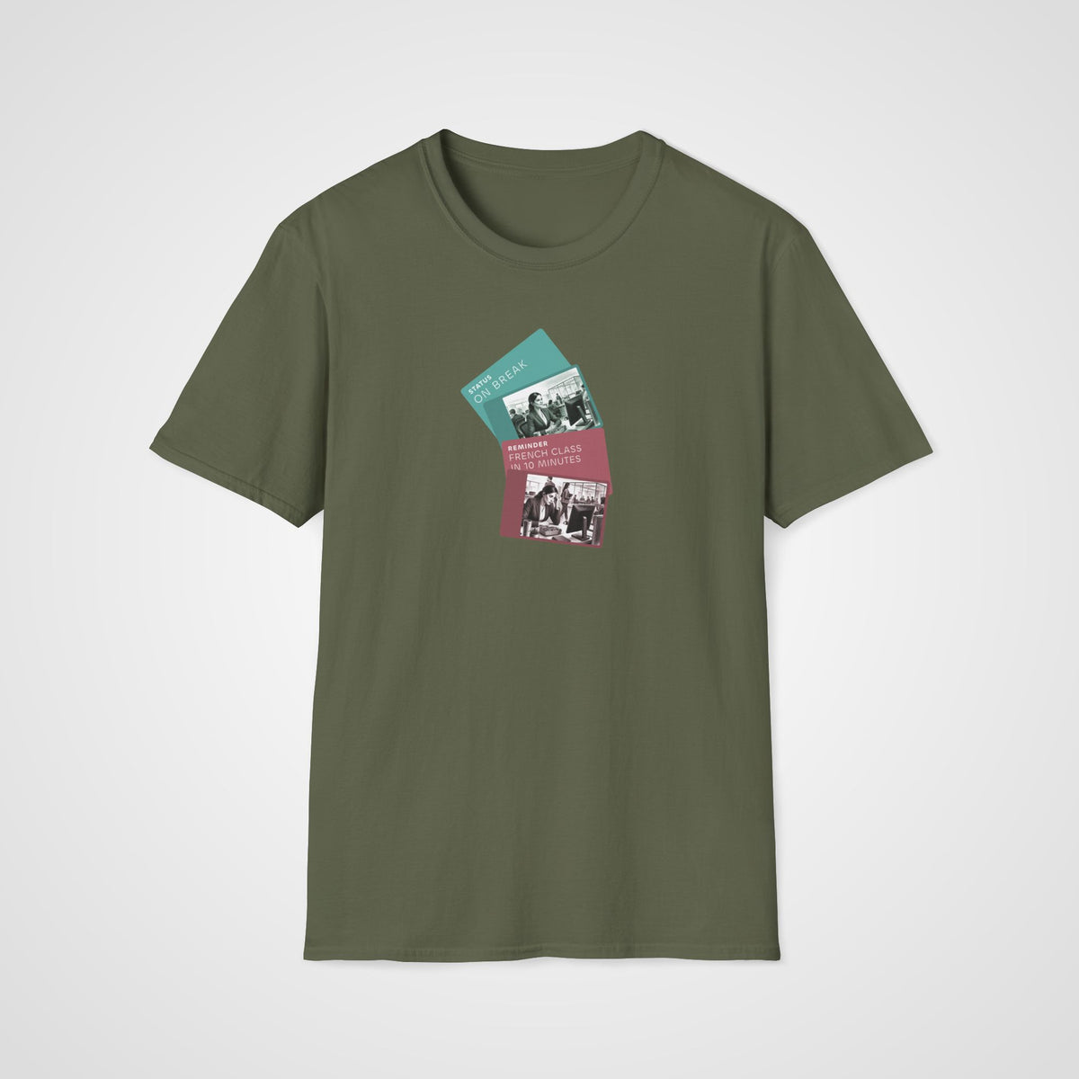 Class in 10 Minutes T-Shirt in Military Green