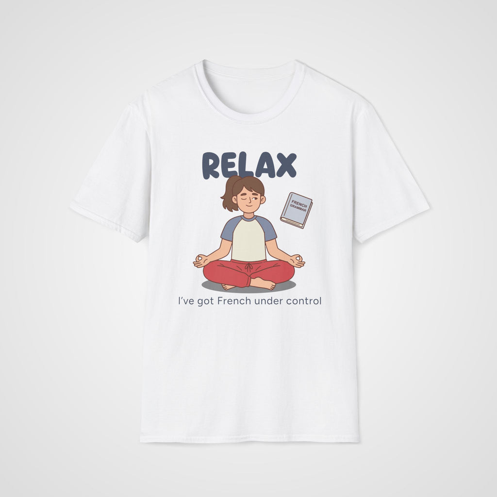 French Under Control T-Shirt in White