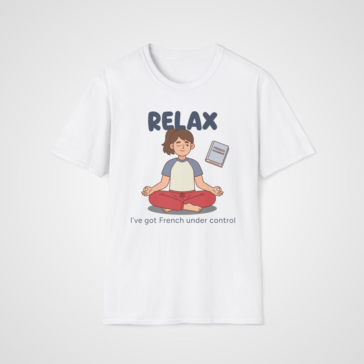 French Under Control T-Shirt in White