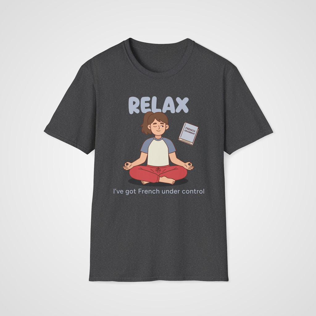 French Under Control T-Shirt in Dark Heather