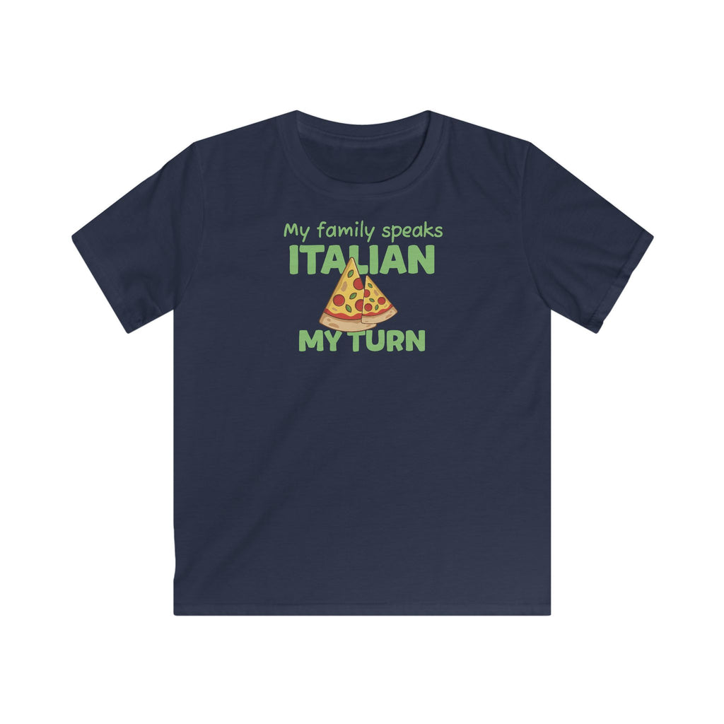 My Family speaks Italian T-Shirt in Navy