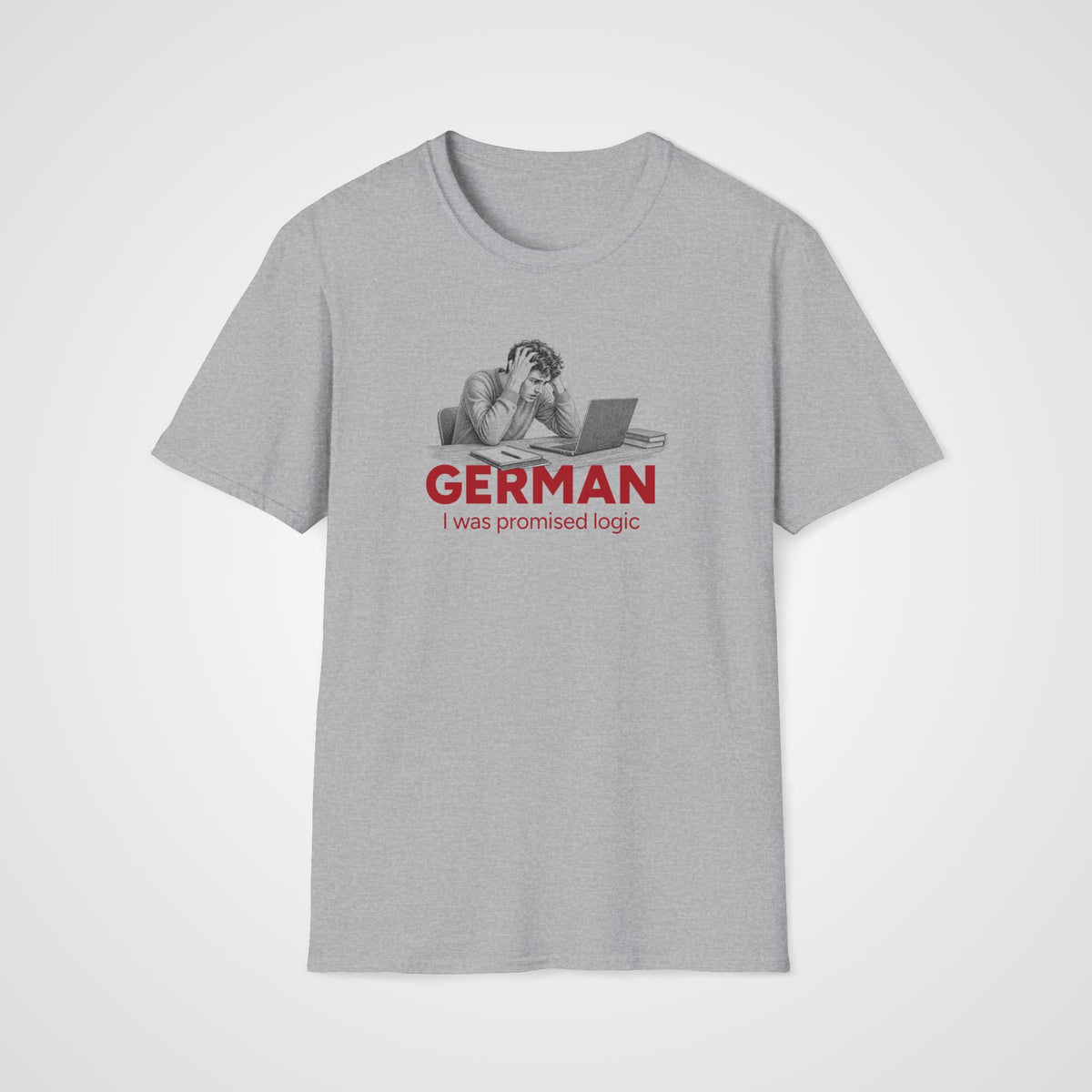 Promised Logic T-Shirt – Him in Sport Gray