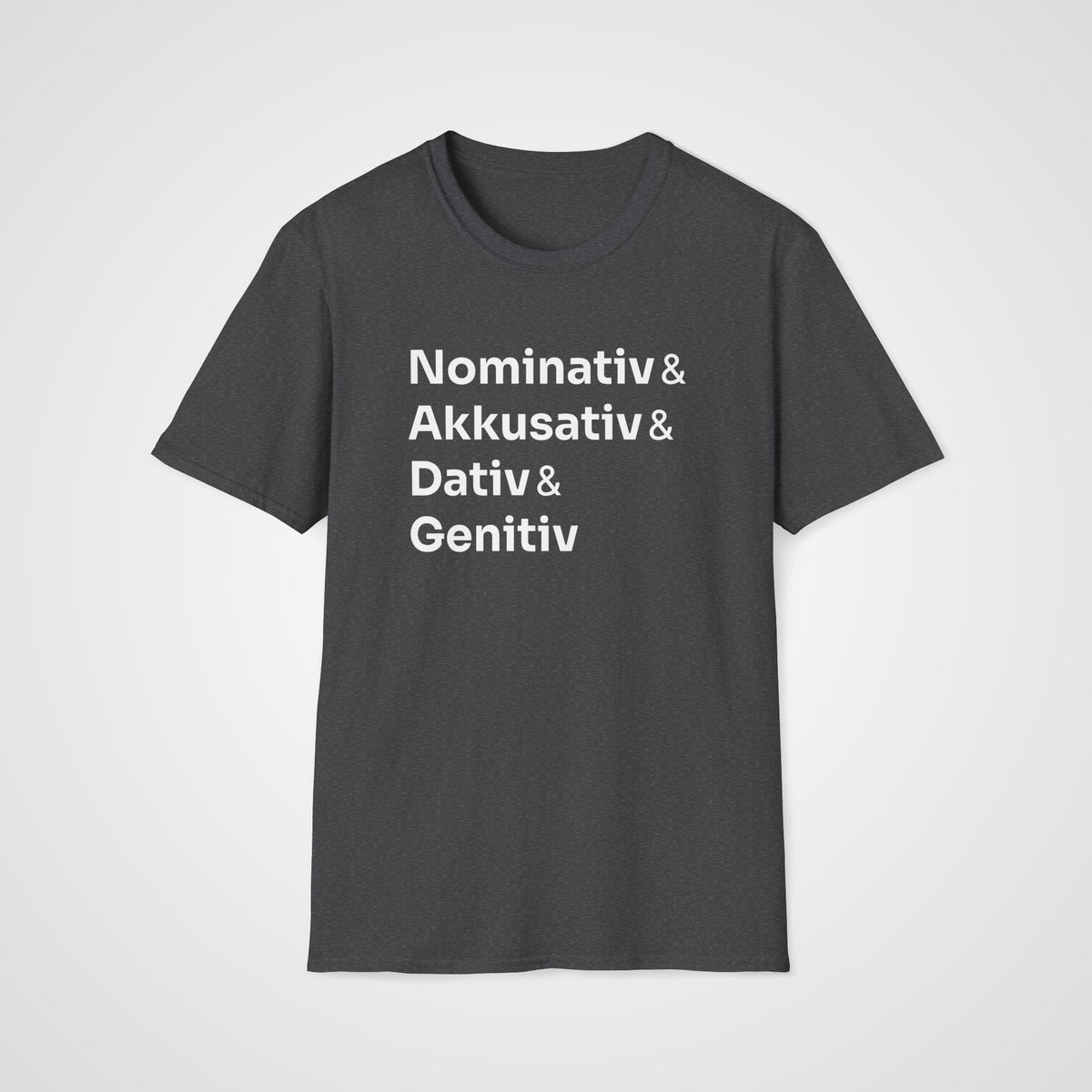 German Cases T-Shirt in Dark Heather
